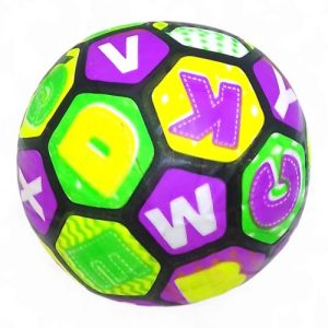 Мʼяч гумовий 22 см 70 грам, світло