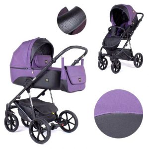 Дитячий візок 2 в 1 Expander MODO M-71206 (1) колір Plum, водовідштовхувальна тканина