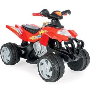 Дитячий електроквадроцикл червоний, електромобіль, акумулятор 6V, Pilsan