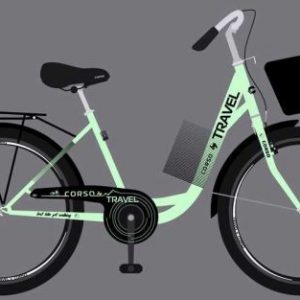 Велосипед міський Corso «TRAVEL» 26`` TL-26727 + КОШИК
