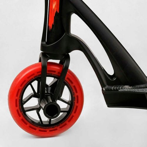 Самокат трюковий "Best Scooter" FEAR, SCS-система, ПЕГИ, алюмінієвий диск та дека, колеса PU, d=115 мм, ширина керма 58 см