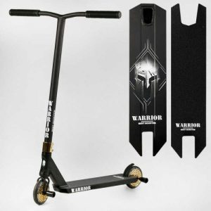 Самокат трюковий "Best Scooter" Warrior, HIC-система, ПЕГИ, алюмінієвий диск та дека, колеса PU, d=120 мм, ширина керма 58 см