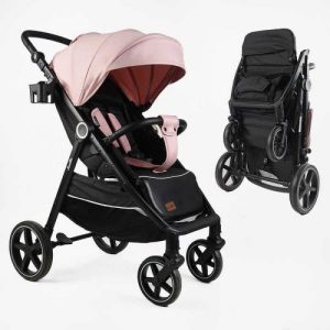 Візок прогулянковий дитячий "JOY Sevillia" (рама алюмінієва, футкавер, підсклянник, дощовик)