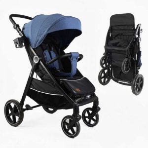 Візок прогулянковий дитячий "JOY Sevillia" (рама алюмінієва, футкавер, підсклянник, дощовик)