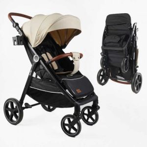 Візок прогулянковий дитячий "JOY Sevillia" (рама алюмінієва, футкавер, підсклянник, дощовик)