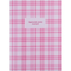 Зошит для записів А4 48 арк., кліт., рожевий