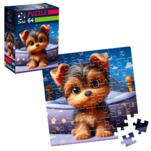 Пазли "De.tail. Допитливе цуценя" 64 деталі