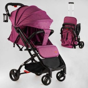 Візок прогулянковий дитячий "JOY Elegans"  (рама алюмінієва, футкавер, підсклянник, телескопічна ручка)