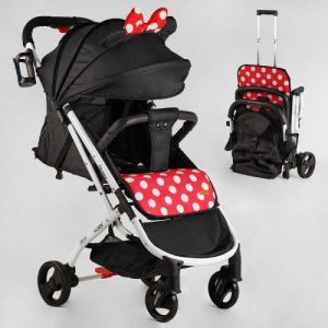 Візок прогулянковий дитячий "JOY Elegans" (рама алюмінієва, футкавер, підсклянник, телескопічна ручка)