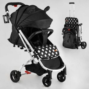 Візок прогулянковий дитячий "JOY Elegans" (рама алюмінієва, футкавер, підсклянник, телескопічна ручка)