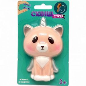 Сквіш-наліпка "Звірятко: Єдиноріг", іграшка-антистрес