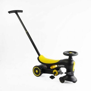 Велосипед-толокар, матеріал рами нейлон, колеса PU, батьківська ручка, в коробці