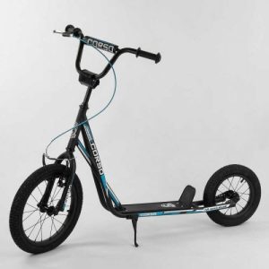 Самокат "Corso" колеса надувні, переднє 16`` / заднє 12``, ручне переднє гальмо