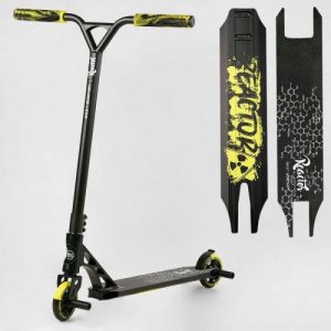 Самокат трюковий "Best Scooter.Reactor" (HIC-система, ПЕГИ, алюмінієвий диск та дека, колеса PU, d=110 мм, ширина керма 55 см)