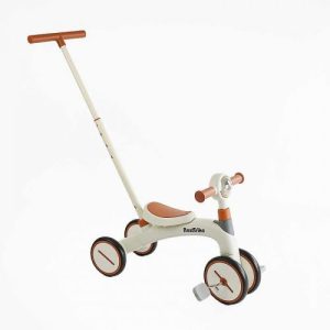 Велосипед 3-х колісний матеріал рами нейлон, колеса передні 8``, задні 6``, батьківська ручка, в коробці