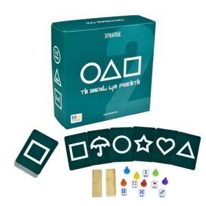 Настільна гра "Ти знаєш що робити 2" (Гра в кальмара/Squid Game), укр