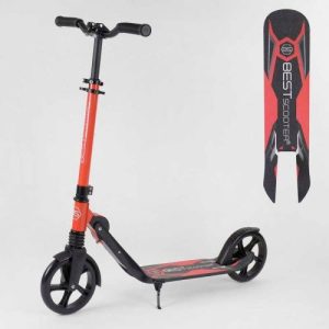 Самокат двоколісний 32399 Best Scooter затиск керма, колеса PU - 20 см, 1 амортизатор