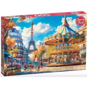 Пазли "День у Парижі", на 500 елементів
