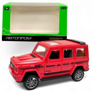 Іграшка машина АВТОПРОМ Мерседес (Червоний) (рухомі частини, інерція)