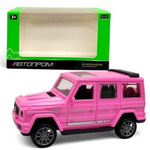 Іграшка машина АВТОПРОМ Мерседес (Рожевий) (рухомі частини, інерція)