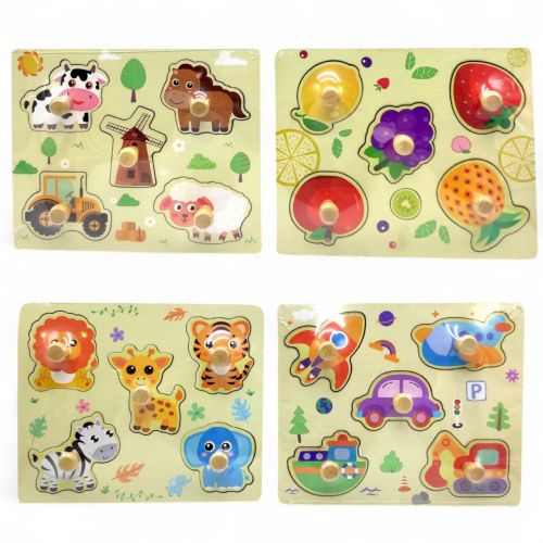 Вкладиші деревʼяні (МІКС ВИДІВ), 18х15 см