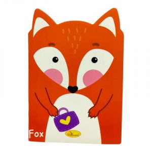 Блокнот з вушками "FOX" 24 аркушів 11x16