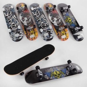 Скейт (мікс видів, підшипник АВЕС-9, колеса PU, d=5,5 см)