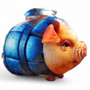 Іграшка м’яконабивна «СВІНІНО БОМБОНДІНО» розмір L 34 см