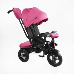 Велосипед 6088 F Best Trike (1) ПОВОРОТНЕ СИДІННЯ, СКЛАДНЕ КЕРМО, ФАРА МУЗИЧНА З USB,Bluetooth НАДУВНІ КОЛЕСА, ПУЛЬТ ВКЛЮЧЕННЯ СВІТЛА І ЗВУКУ