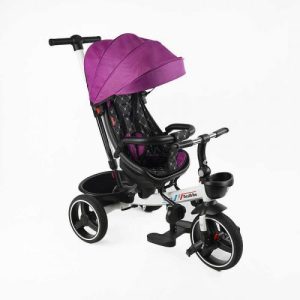 Велосипед 6390 BestTrike Oscar (1) ПОВОРОТНЕ СИДІННЯ, КЕРМО СКЛАДАЄТЬСЯ, КОЛЕСА З ПРОГУМОВАНИМ PU, КОШИК, ТЕЛЕСКОПІЧНА РУЧКА