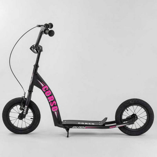 Самокат CR-T 9490 (1) Corso колеса надувні 12``, ручне переднє гальмо