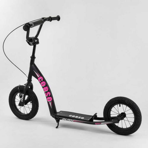 Самокат CR-T 9490 (1) Corso колеса надувні 12``, ручне переднє гальмо