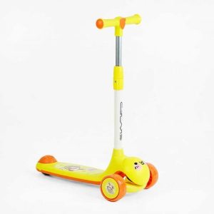 Самокат триколісний "Skyper" (колеса PU 112х42 мм зі світлом, музика та підсвічування платформи, кермо з`ємне, в пакеті)