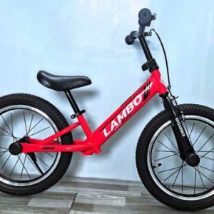 Велобіг CORSO LAMBO LB-16745 (1) сталева рама, ручне гальмо, колеса надувні резинові 16’’, алюмінієві обода, підніжка, дзвоник