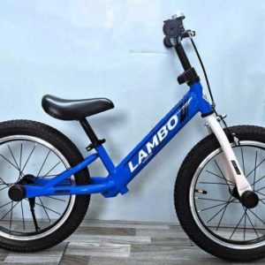 Велобіг CORSO LAMBO LB-16820 (1) сталева рама, ручне гальмо, колеса надувні резинові 16’’, алюмінієві обода, підніжка, дзвоник