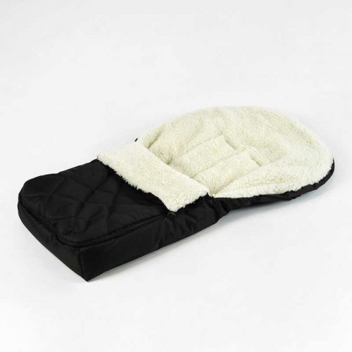 Конверт для новонародженого, на хутрі "Умка", чорний