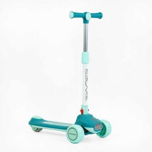 Самокат триколісний "Skyper" (колеса PU 125х40мм зі світлом, музика та підсвічування платформи, кермо складне, в пакеті)