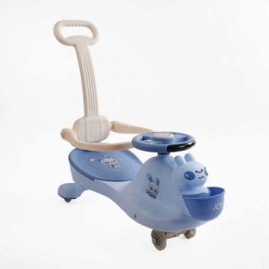 Каталка-толокар JOY LD-834-55 (1) колеса PU зі світлом, музика та світло, захисний бампер, батьківська ручка, в коробці