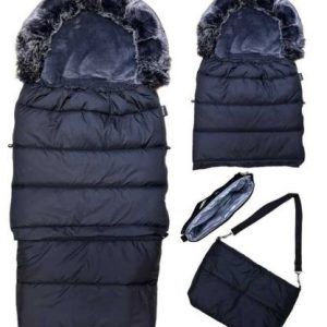 гр Конверт-трансформер на хутрі Arctic 2в1 206987 (1) колір чорний, в сумці