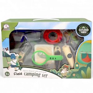 Набір дослідника (мультиінструмент, щипці, ловець, захисні окуляри, лупа, павук, скорпіон, комаха, сачок, картки, в коробці)