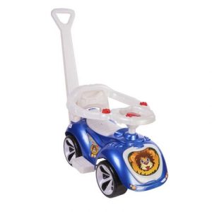 гр Машина ЛАПКА 809 (1) ORION колір синій, з батьківською ручкою і бампером