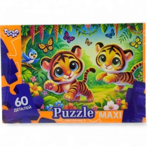 MAXI PUZZLE 60 "ТИГРИ"
