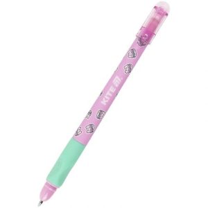 Ручка гелева "Котик-Макарон" рожево-бірюзова