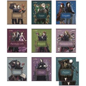Зошит предметний "Гаррі Поттер / Harry Potter" 48 арк., кл., HP, набір 10 шт