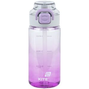 Пляшечка для води, 600 мл, фіолетова