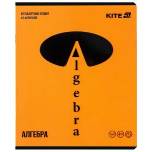 Зошит предметн. 48 арк., кл., софт тач+УФ, Bright, алгебра