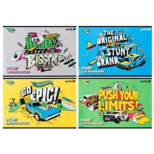 Зошит для малювання, 24 арк., скоба, гібр. лак + УФ лак, HW