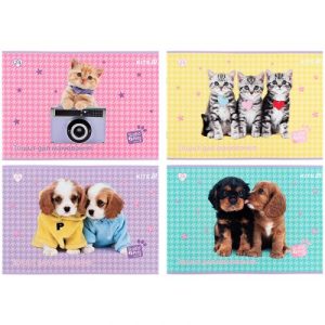 Зошит для малювання, 24 арк., скоба, софт тач + УФ лак, SP