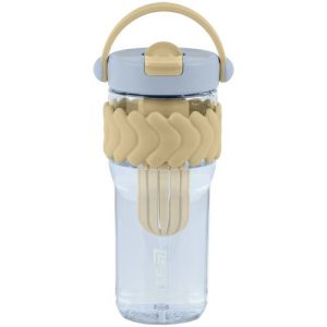 Стакан для води, 900 мл, бежево-блакитний