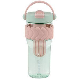 Стакан для води, 900 мл, м'ятно-рожевий